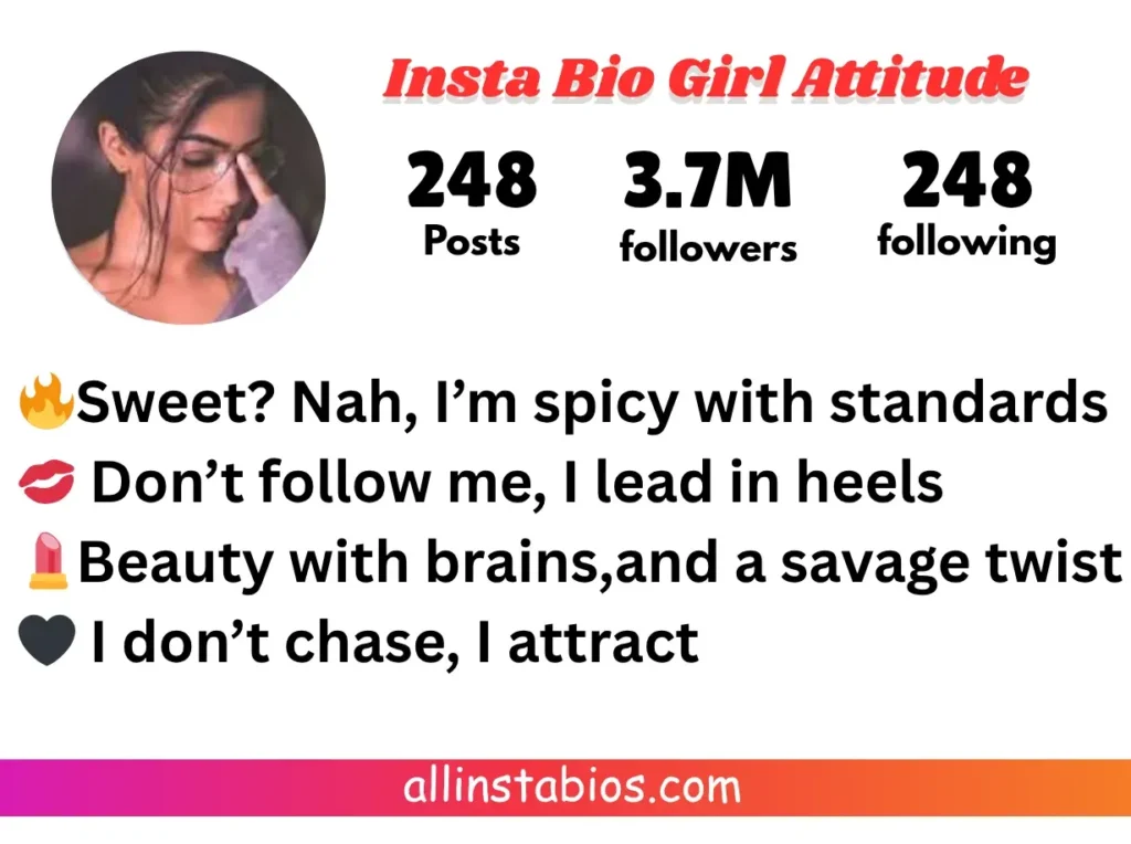 2 Line Bio for Instagram for Girl Attitude 2 Line Bio for Instagram for Girl Attitude