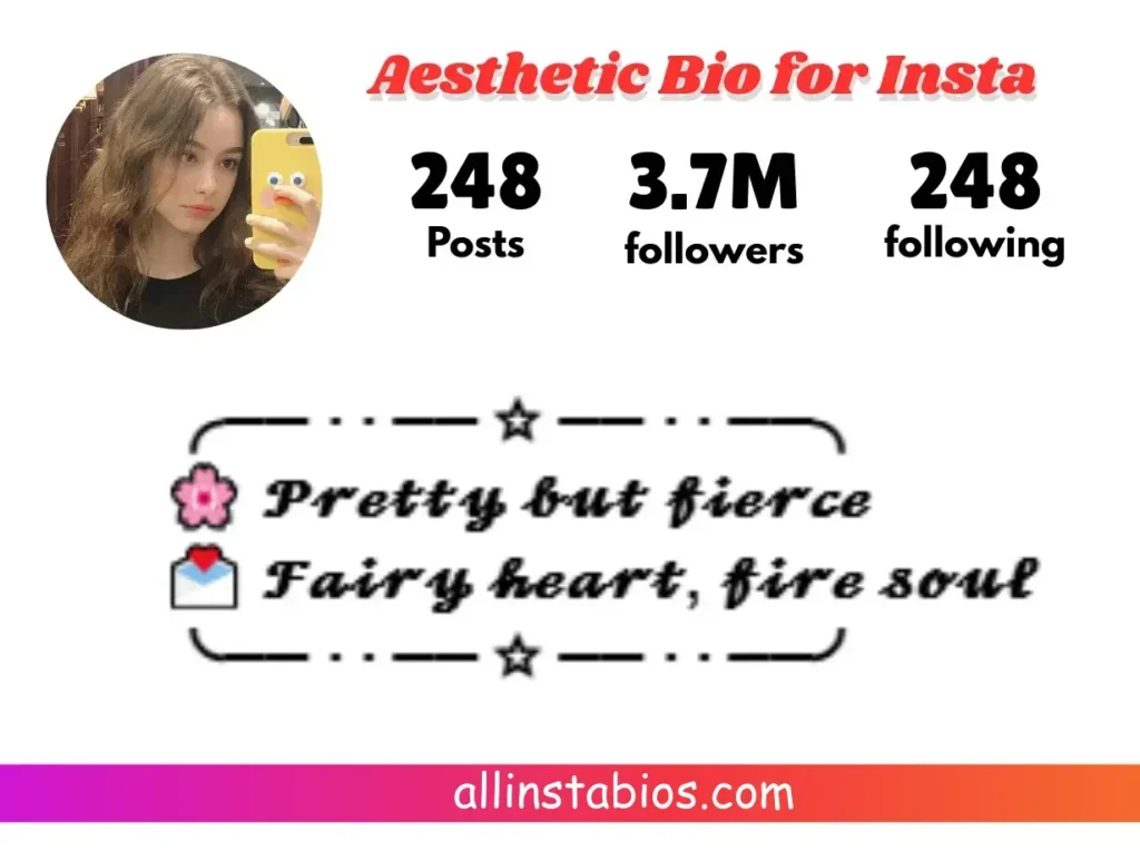 Aesthetic Bio for Instagram Aesthetic Bio for Instagram