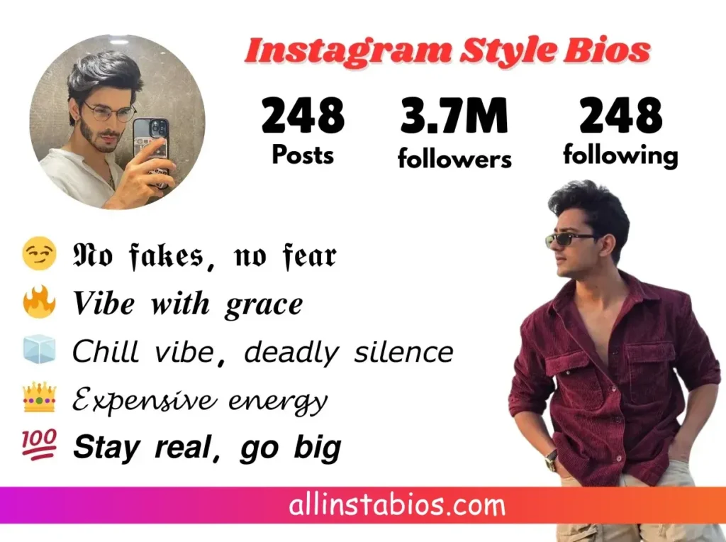 Instagram Bio Style for Boys Instagram Bio for Boys