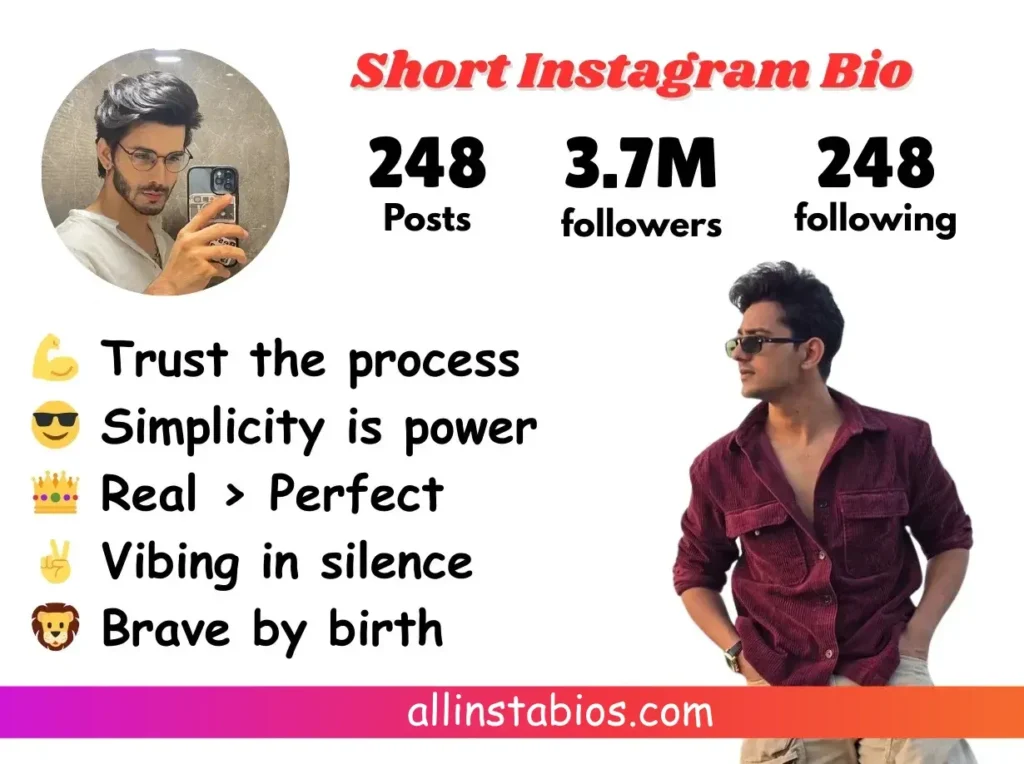 Short Instagram Bio for Boys Instagram Bio for Boys