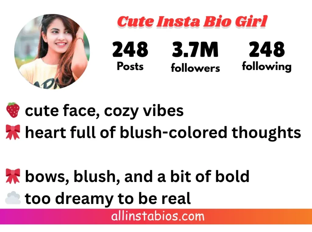 Cute Aesthetic Bio for Instagram Cute Aesthetic Bio for Instagram