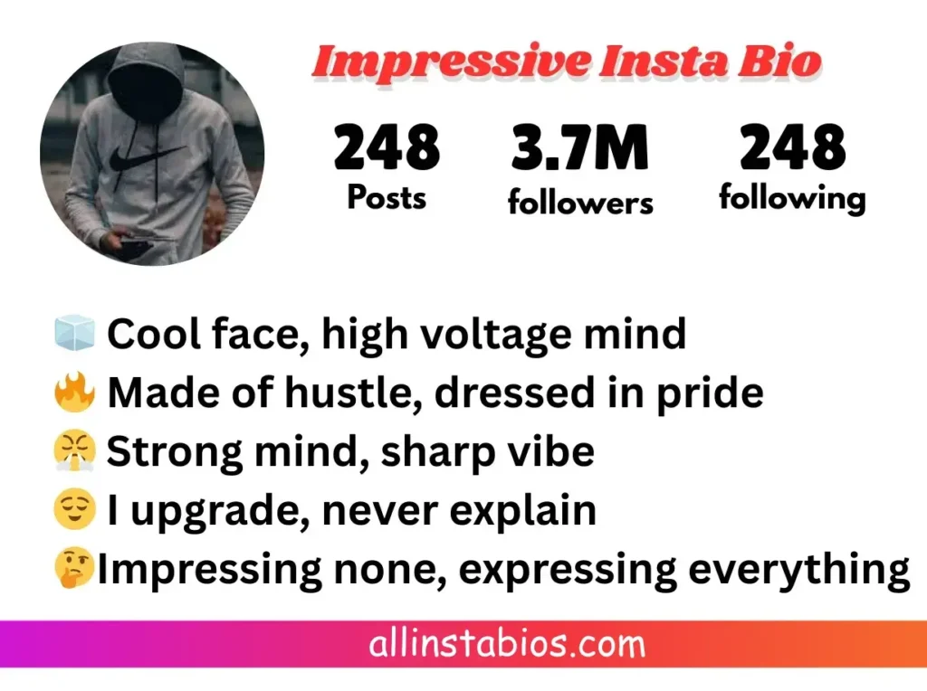 Impressive Instagram Bio for Boys Attitude Impressive Instagram Bio for Boys Attitude