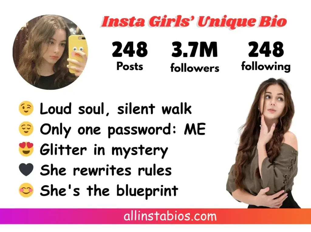 Instagram Bio for Girls