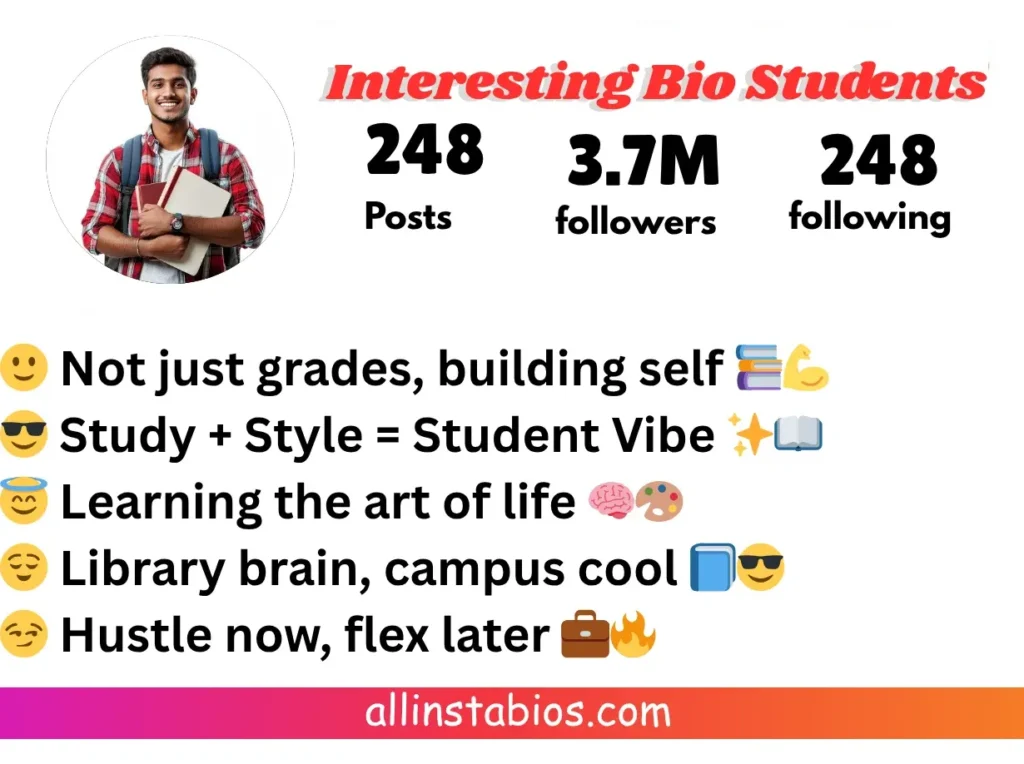 Interesting Bio for Instagram for Students