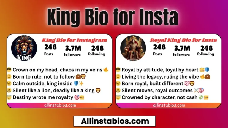 King Bio for Instagram